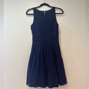 Ted Baker Navy Midi Dress